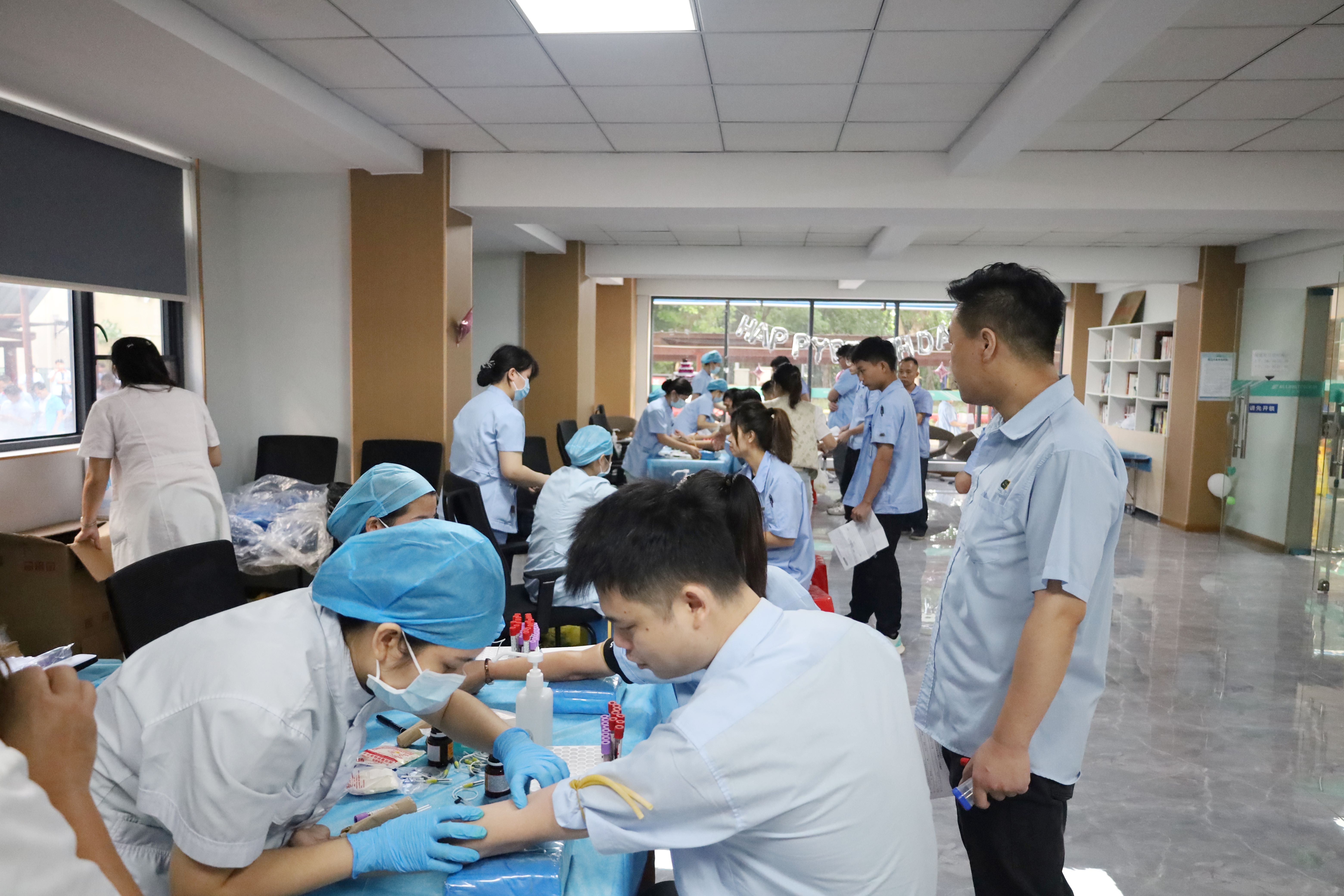 關(guān)愛員工，守護(hù)健康——依頓電子開展2024年度員工健康體檢活動(dòng)